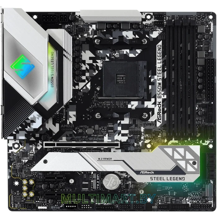 Материнская плата ASRock B550M Steel Legend